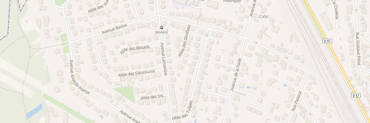 Plan du 11 All des Giroflees à Combs-la-Ville