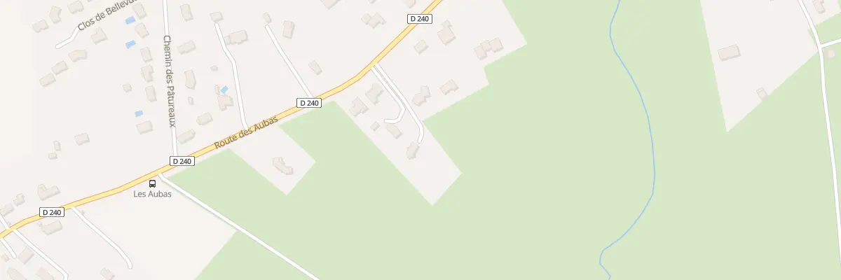 Plan du 50 Rte des Aubas à Prémilhat