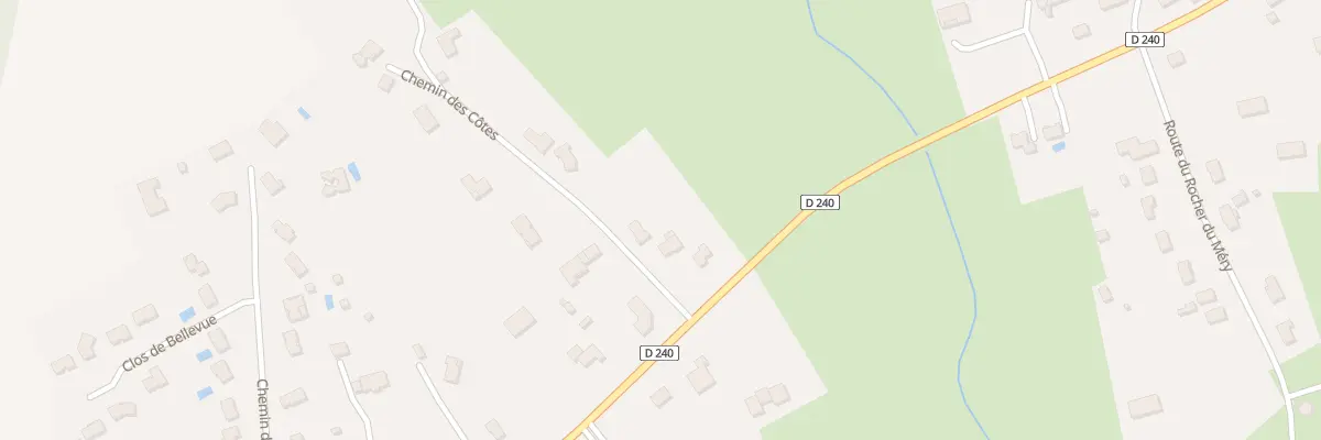 Plan du 8 Che des Côtes à Prémilhat