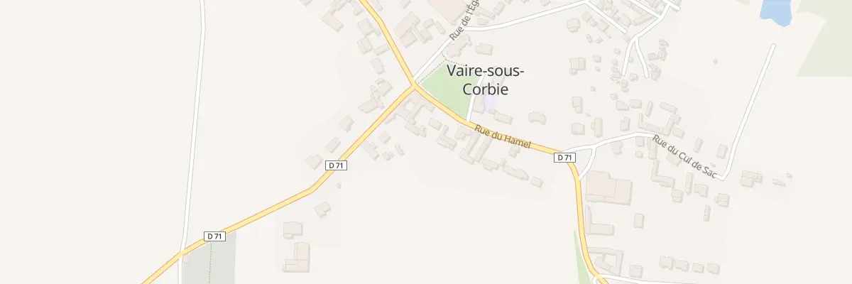 Plan du 4B Rue du Hamel à Vaire-sous-Corbie