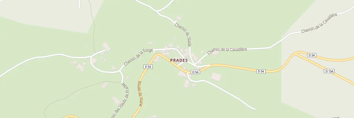 Plan du 97 Che de la Forge à Espérausses