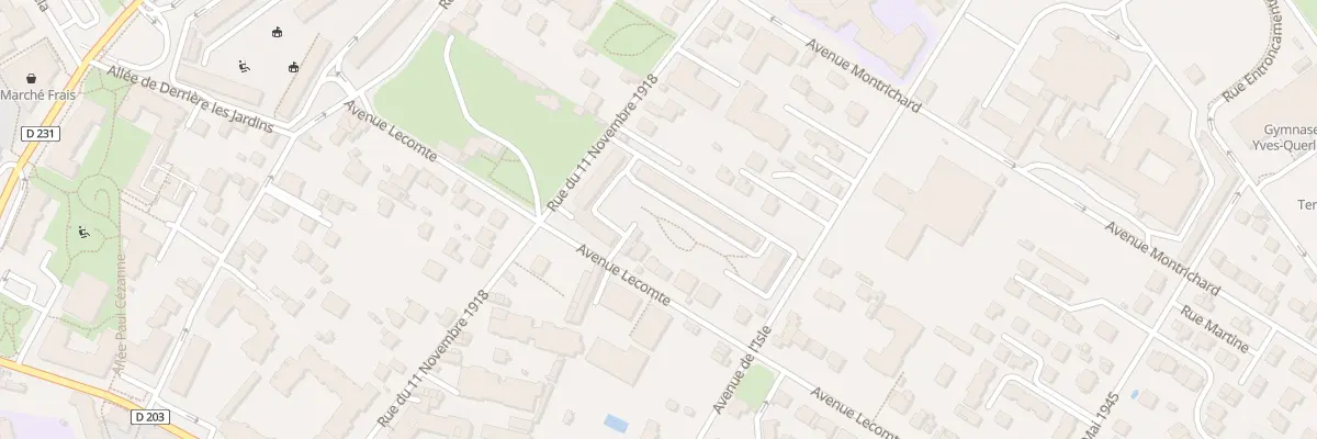 Plan du 16 Rue du Onze Novembre 1918 à Villiers-sur-Marne