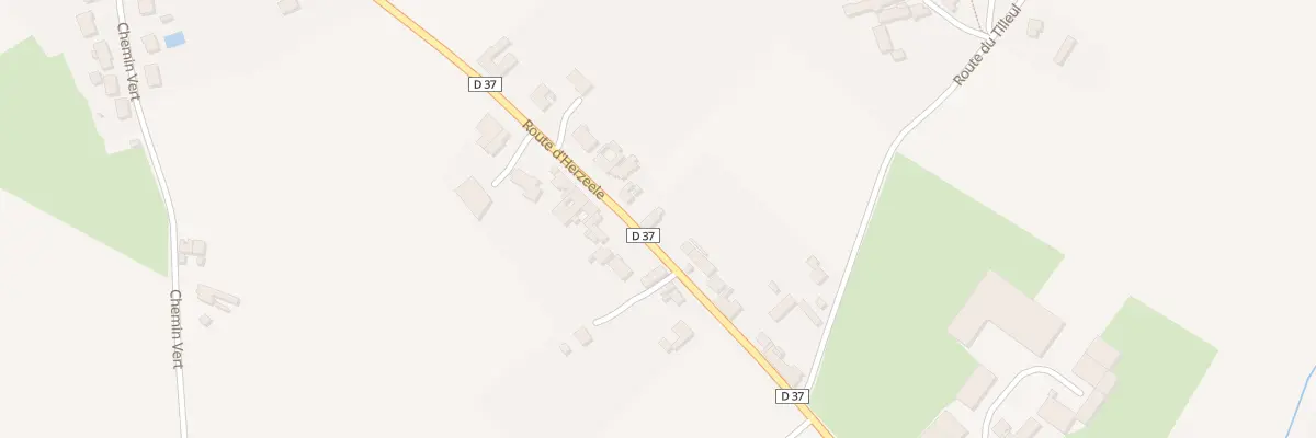 Plan du 490 Rte d’Herzeele à Winnezeele