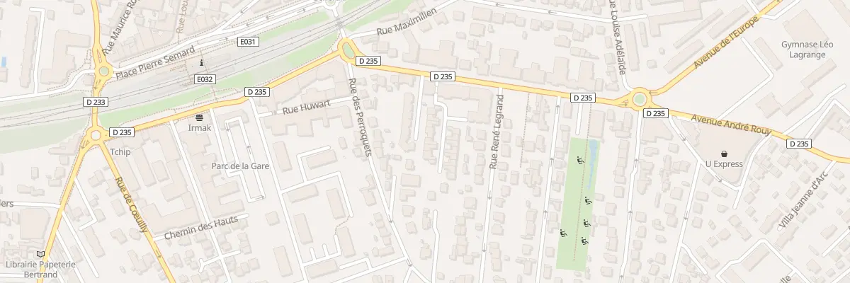 Plan du 9 Imp de la Vallière à Villiers-sur-Marne