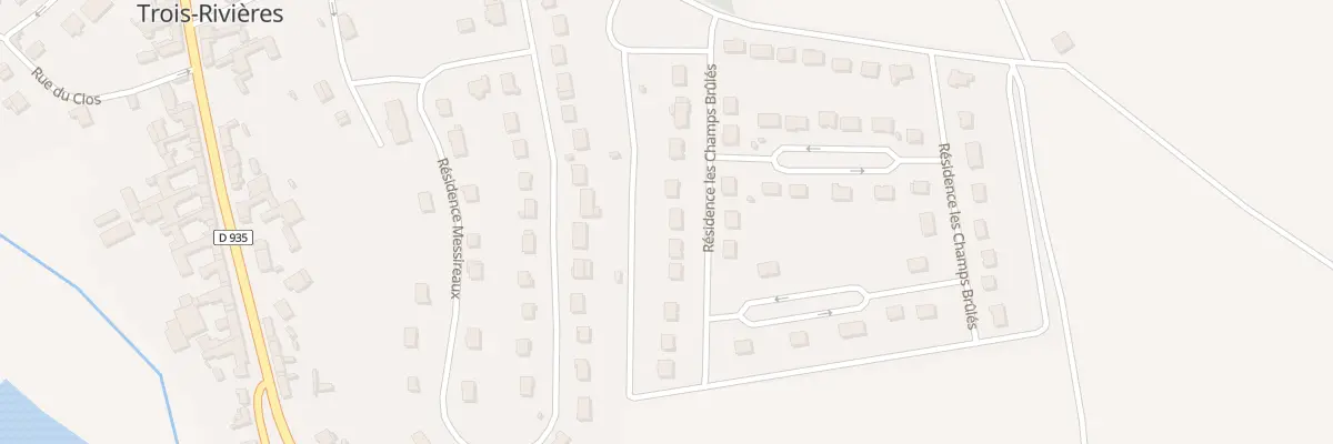 Plan du 38 Res Les Champs Brules à Trois-Rivières