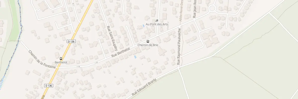 Plan du 28T Rue Berthelot à Noiseau