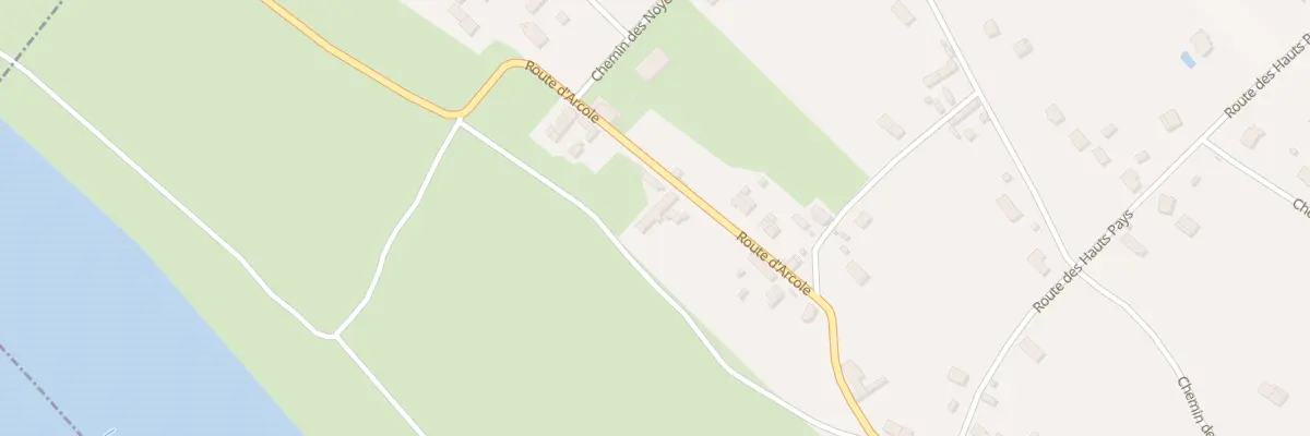 Plan du 2721 Rte d’Arcole à Nevoy