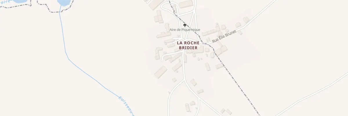 Plan du 93 La Roche Bridier à La Celette