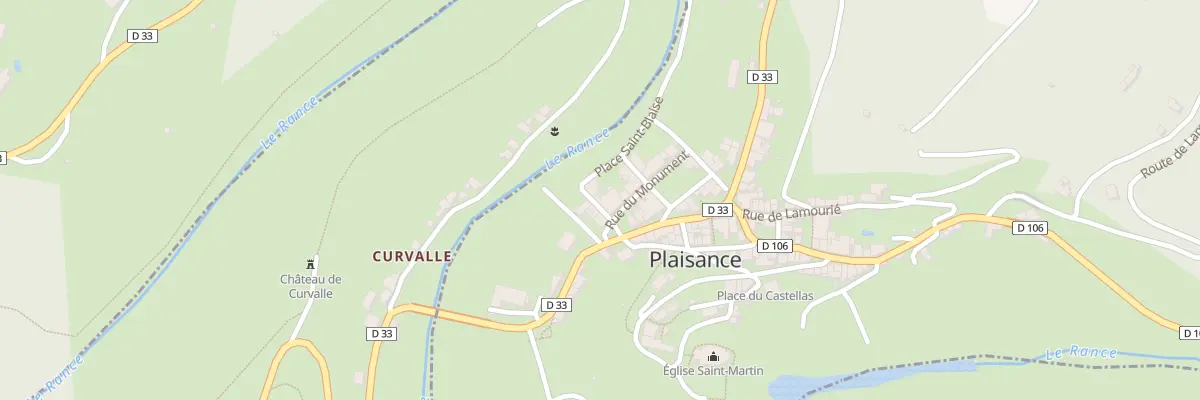 Plan du 2 Rue Saint Blaise à Plaisance