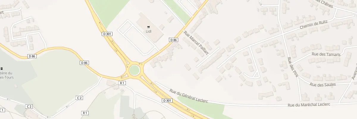 Plan du 150 Rue du Docteur Paul Bonduelle à Houdain