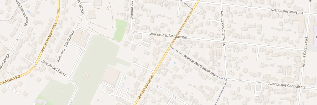 Plan du 111 Rue de Franceville à Gagny