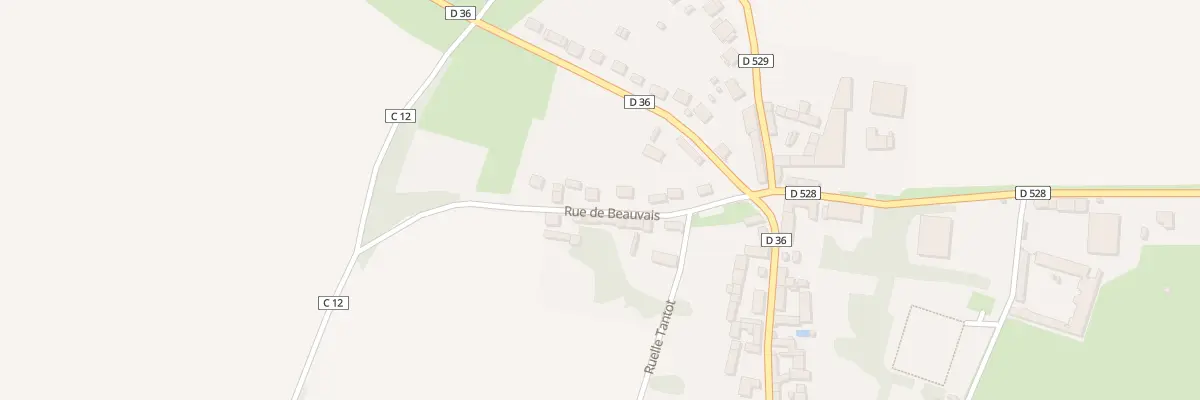 Plan du 4T Rue de Beauvais à Pronleroy