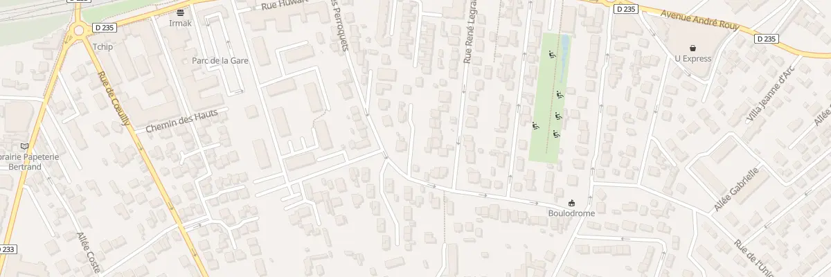 Plan du 18 Imp de la Vallière à Villiers-sur-Marne