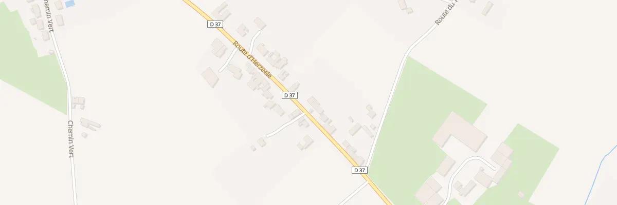 Plan du 460 Rte d’Herzeele à Winnezeele