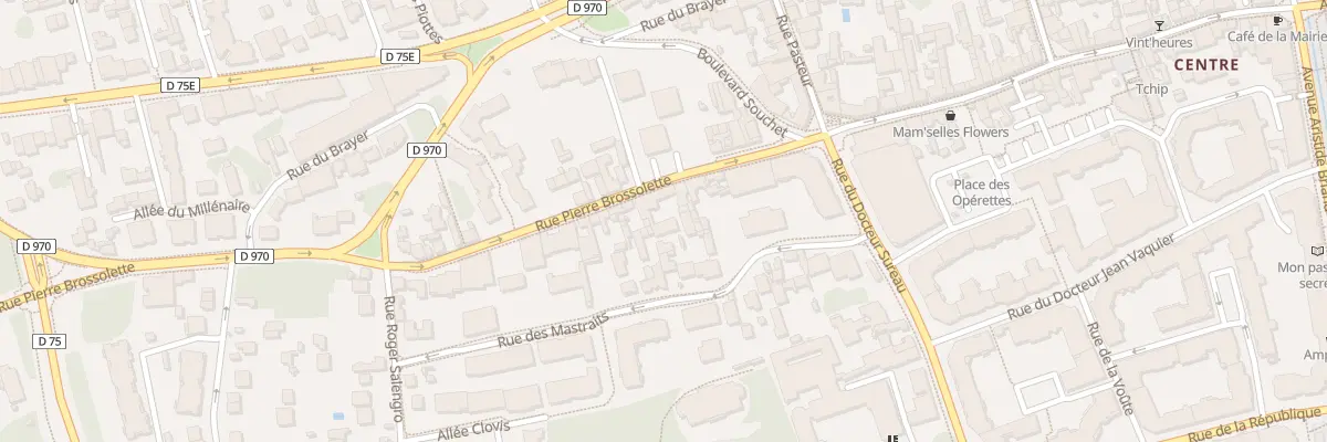 Plan du 120 Rue Pierre Brossolette à Noisy-le-Grand