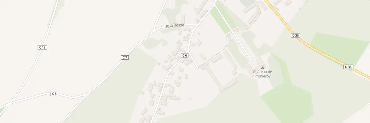 Plan du 3B Rue des Perrières à Pronleroy