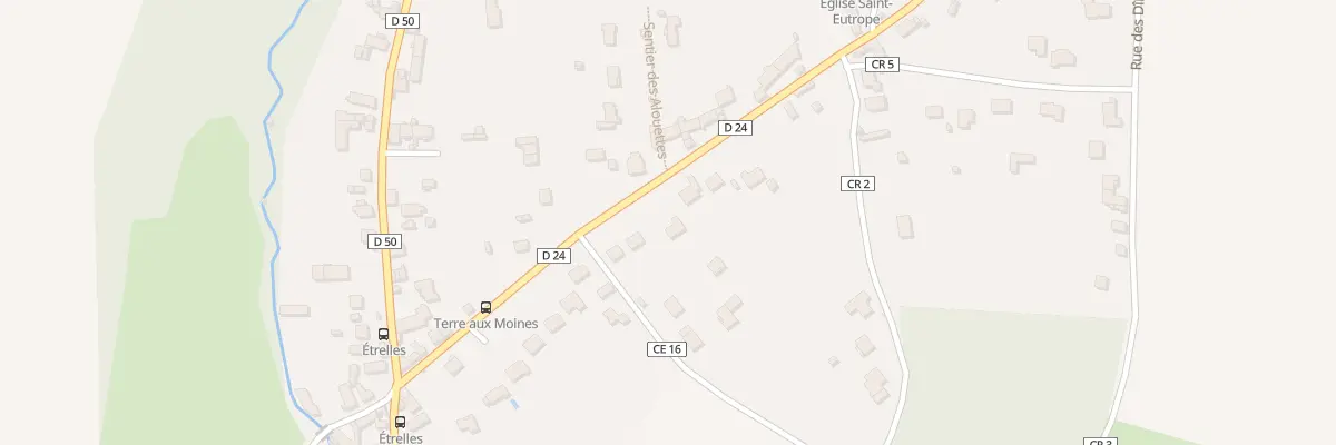 Plan du 8 Rue de la Terre aux Moines à Saint-Sauveur-sur-École
