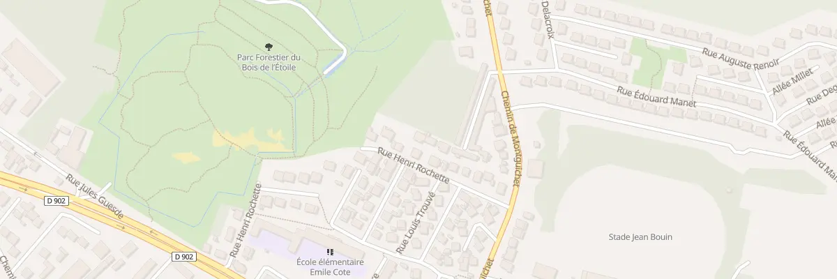 Plan du 20 Rue Henri Rochette à Gagny