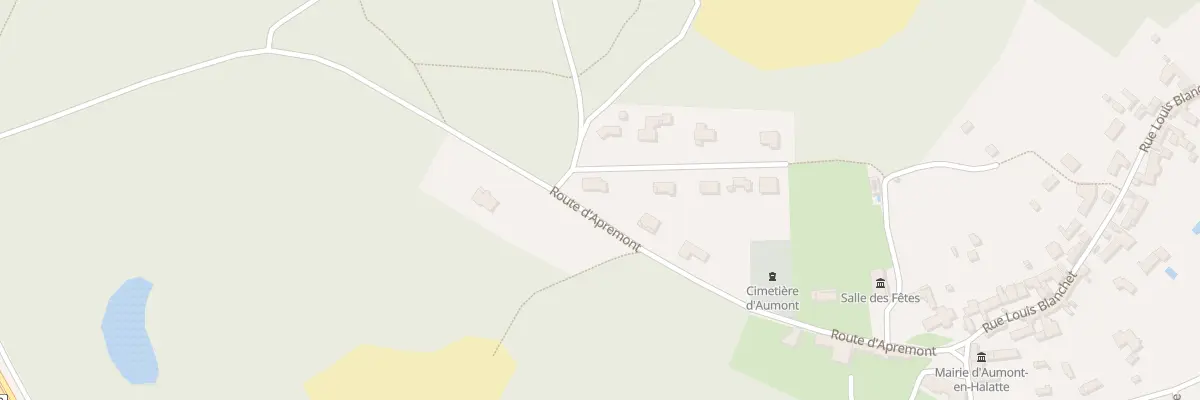 Plan du 2 Rue de la Fontaine St Gervais à Aumont-en-Halatte