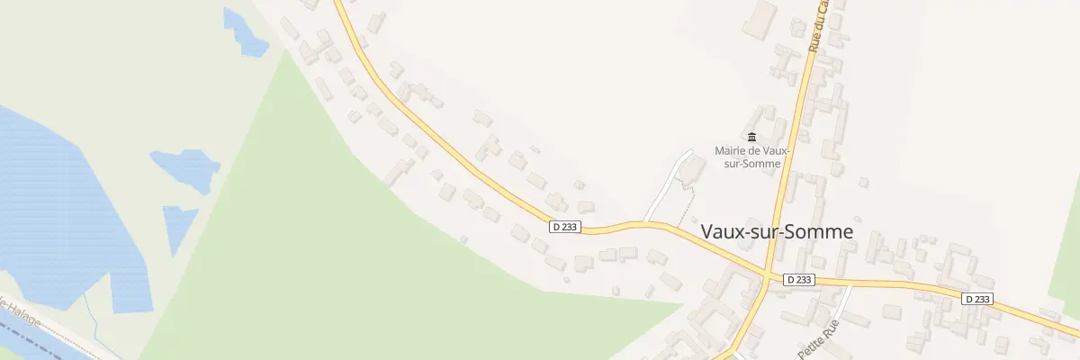 Plan du 6 Rue de Corbie à Vaux-sur-Somme