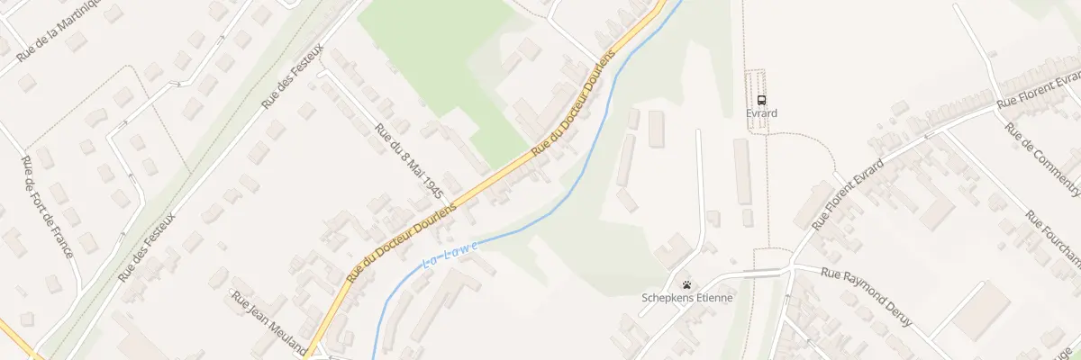 Plan du 244 Rue du Docteur Dourlens à Bruay-la-Buissière