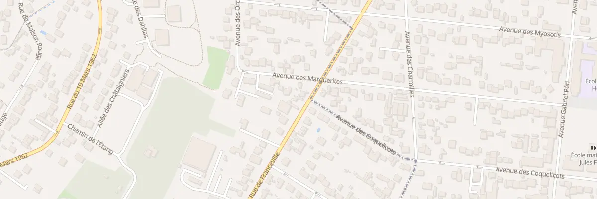 Plan du 115 Rue de Franceville à Gagny