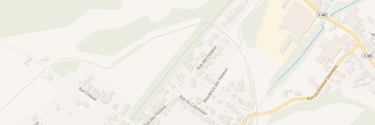 Plan du 655 Rue des Festeux à Bruay-la-Buissière