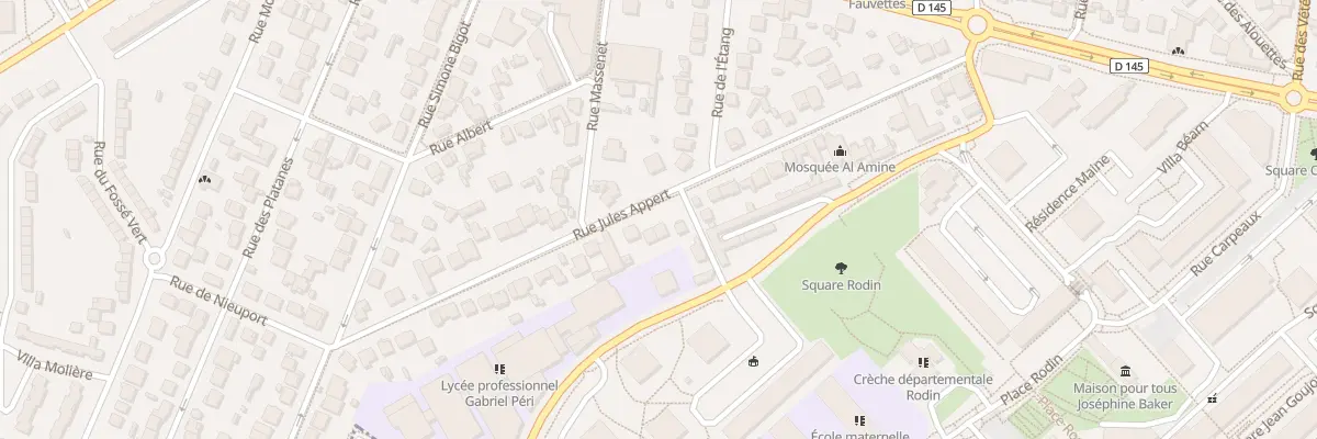 Plan du 47 Rue Jules Appert à Champigny-sur-Marne
