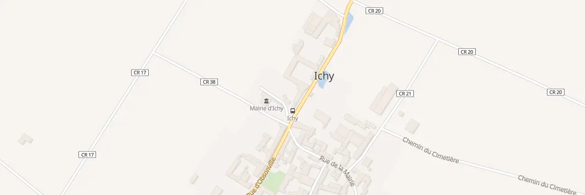 Plan du 6 Rue d’Obsonville à Ichy