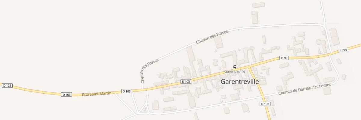 Plan du 24 Rue St Martin à Garentreville