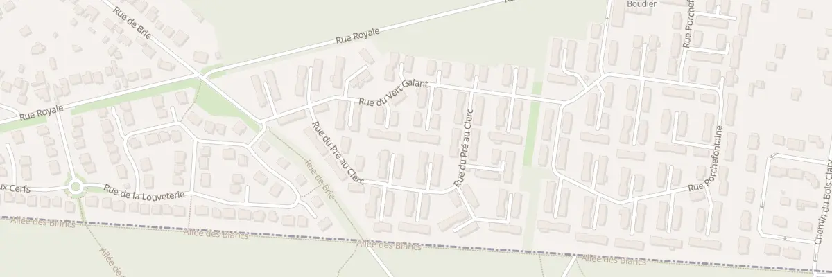 Plan du 6 Rue du Vert Galant à Sucy-en-Brie