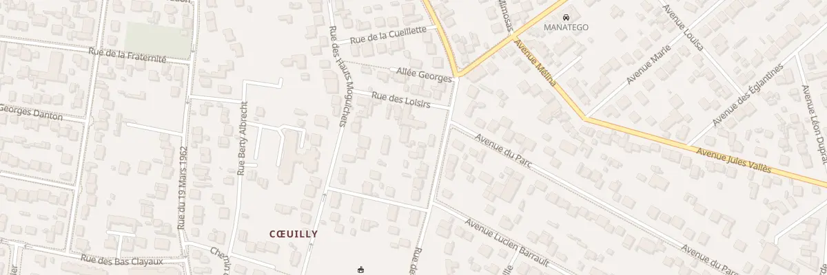 Plan du 25B Rue des Belles-vues à Champigny-sur-Marne