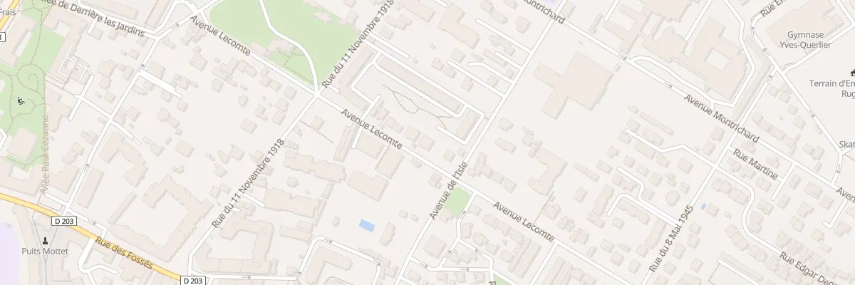 Plan du 33 Av Lecomte à Villiers-sur-Marne