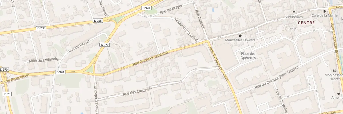 Plan du 122 Rue Pierre Brossolette à Noisy-le-Grand