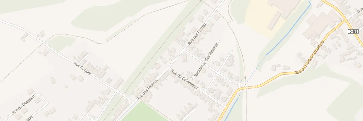 Plan du 634 Rue des Festeux à Bruay-la-Buissière