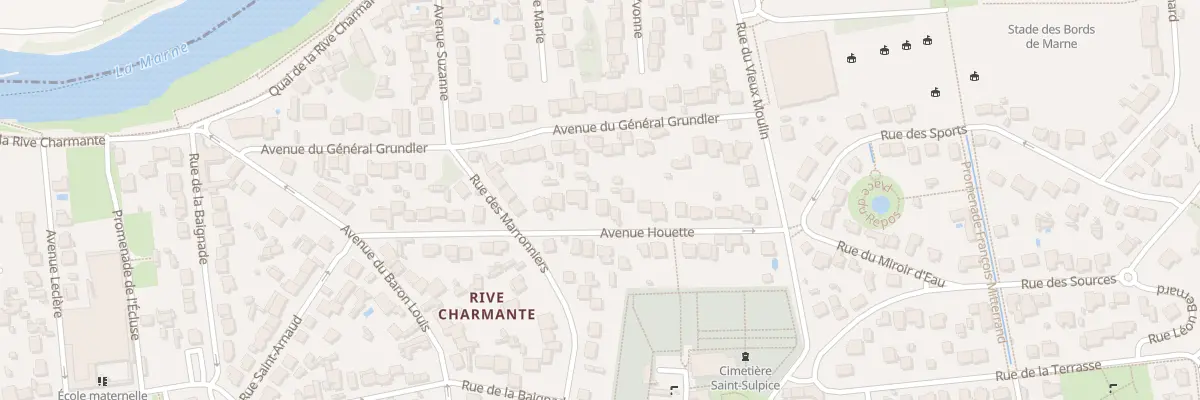 Plan du 23 Av Houette à Noisy-le-Grand