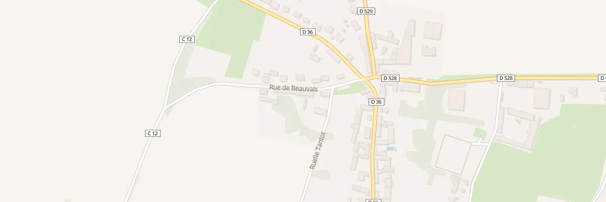 Plan du 5 Rue de Beauvais à Pronleroy