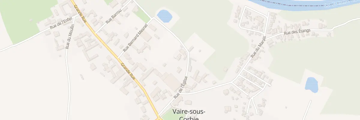 Plan du 9 Rue de l’Eglise à Vaire-sous-Corbie