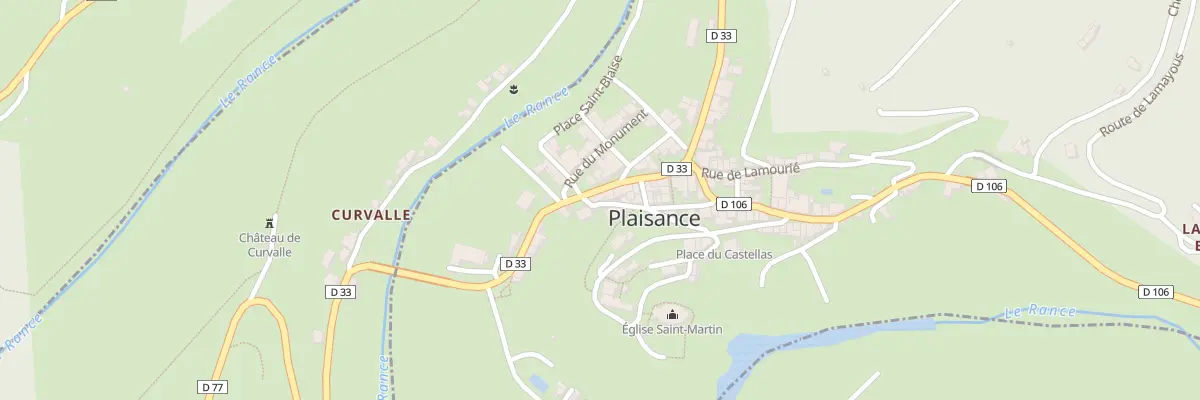 Plan du 20 Rue Saint-Martin à Plaisance