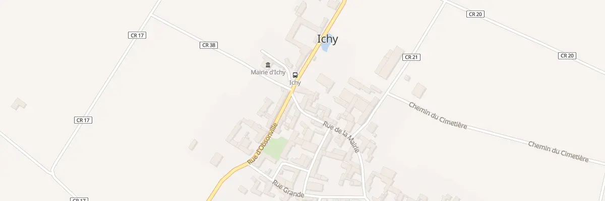 Plan du 18 Rue de la Mairie à Ichy