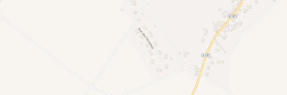 Plan du 6 Rue des Fauvettes au Plessier-Rozainvillers