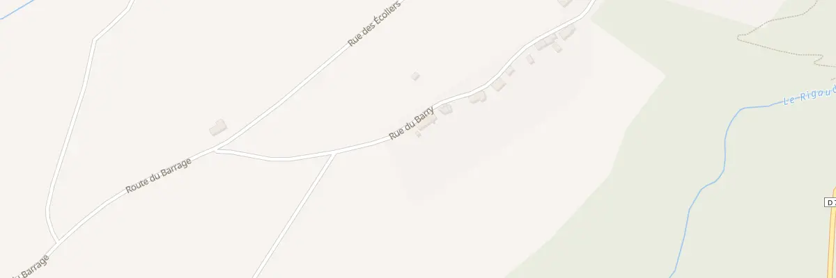 Plan du 5220 Le Barry à Larodde