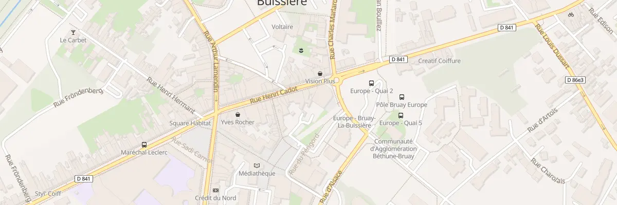 Plan du 140 Rue Henri Cadot à Bruay-la-Buissière