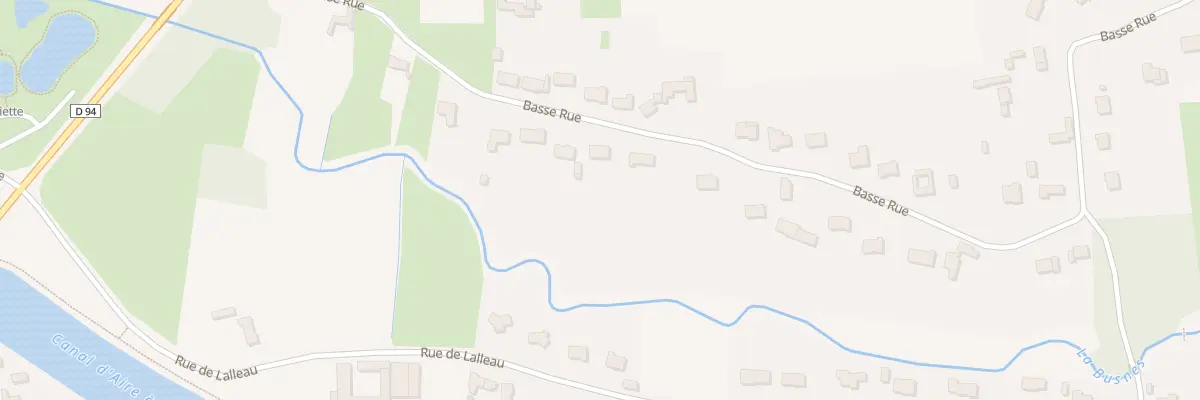 Plan du 939 Rue Basse Rue à Robecq