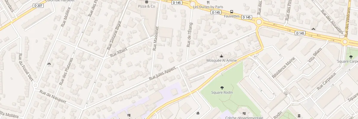 Plan du 28 Rue Jules Appert à Champigny-sur-Marne