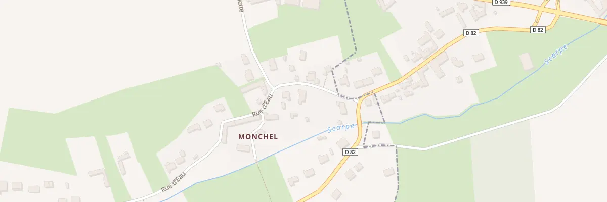 Plan du 4 Rue d’Eau à Berles-Monchel