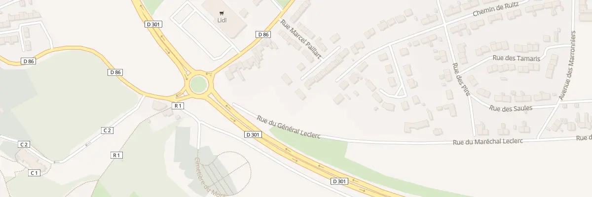 Plan du 16B Rue du 11 Novembre à Houdain