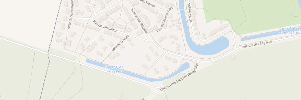 Plan du 27 Av des Régalles à Savigny-le-Temple