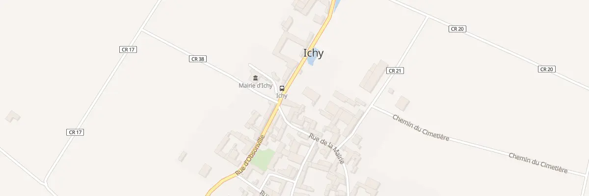 Plan du 3 Rue d’Obsonville à Ichy