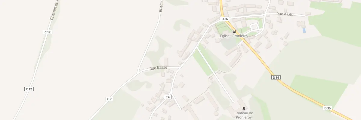 Plan du 22 Rue du Général Mangin à Pronleroy